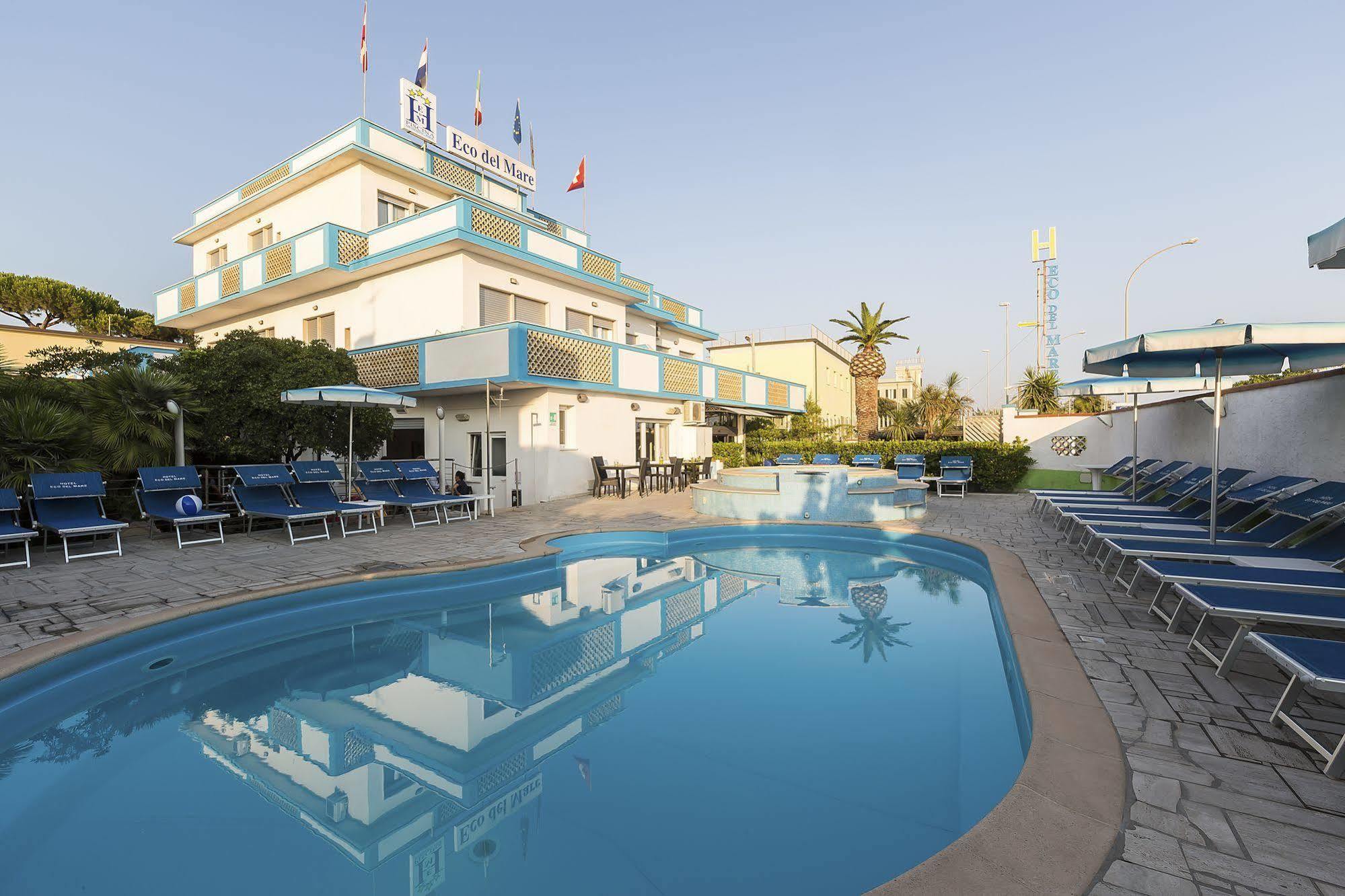 Hotel Eco Del Mare Marina di Massa Exteriér fotografie